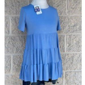 Zenana tiered ruffle blouse